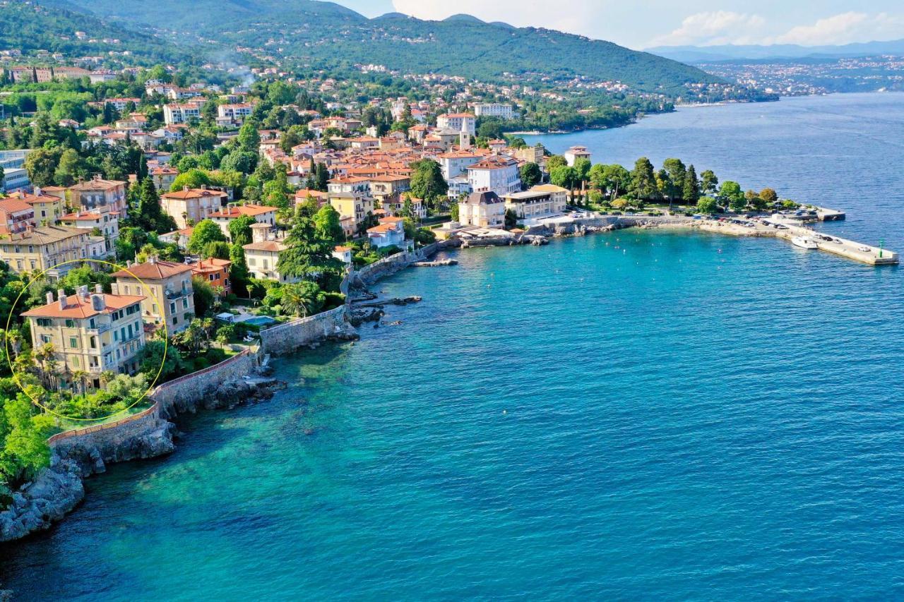 Apartment Carissima-Direct On Sea, Lovran-Opatija Экстерьер фото